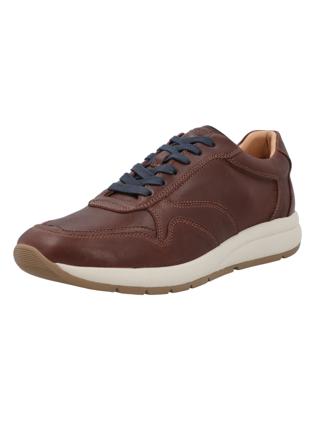 Zapatilla Cuero Hombre Fleir Ii Café