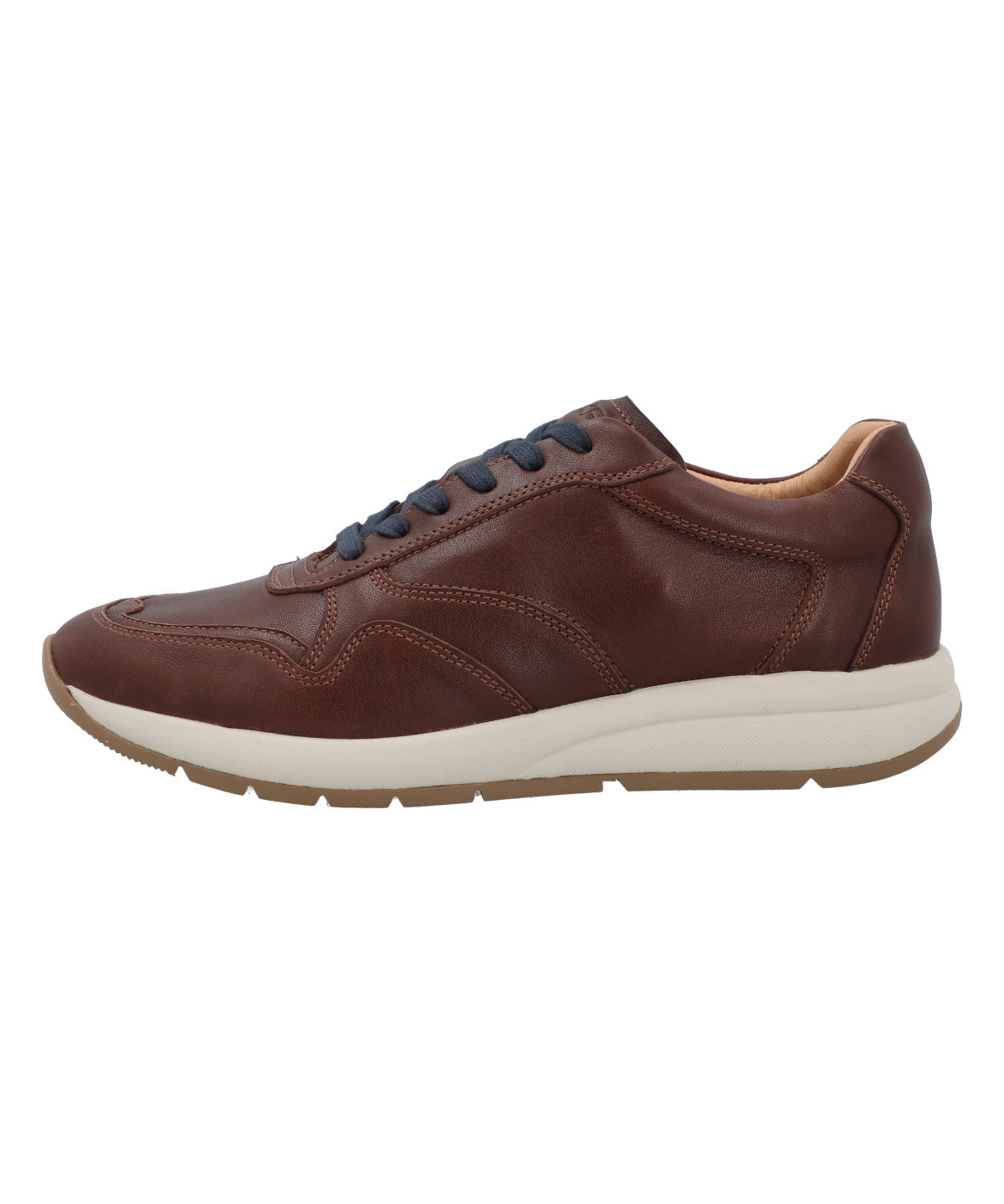 Zapatilla Cuero Hombre Fleir Ii Café