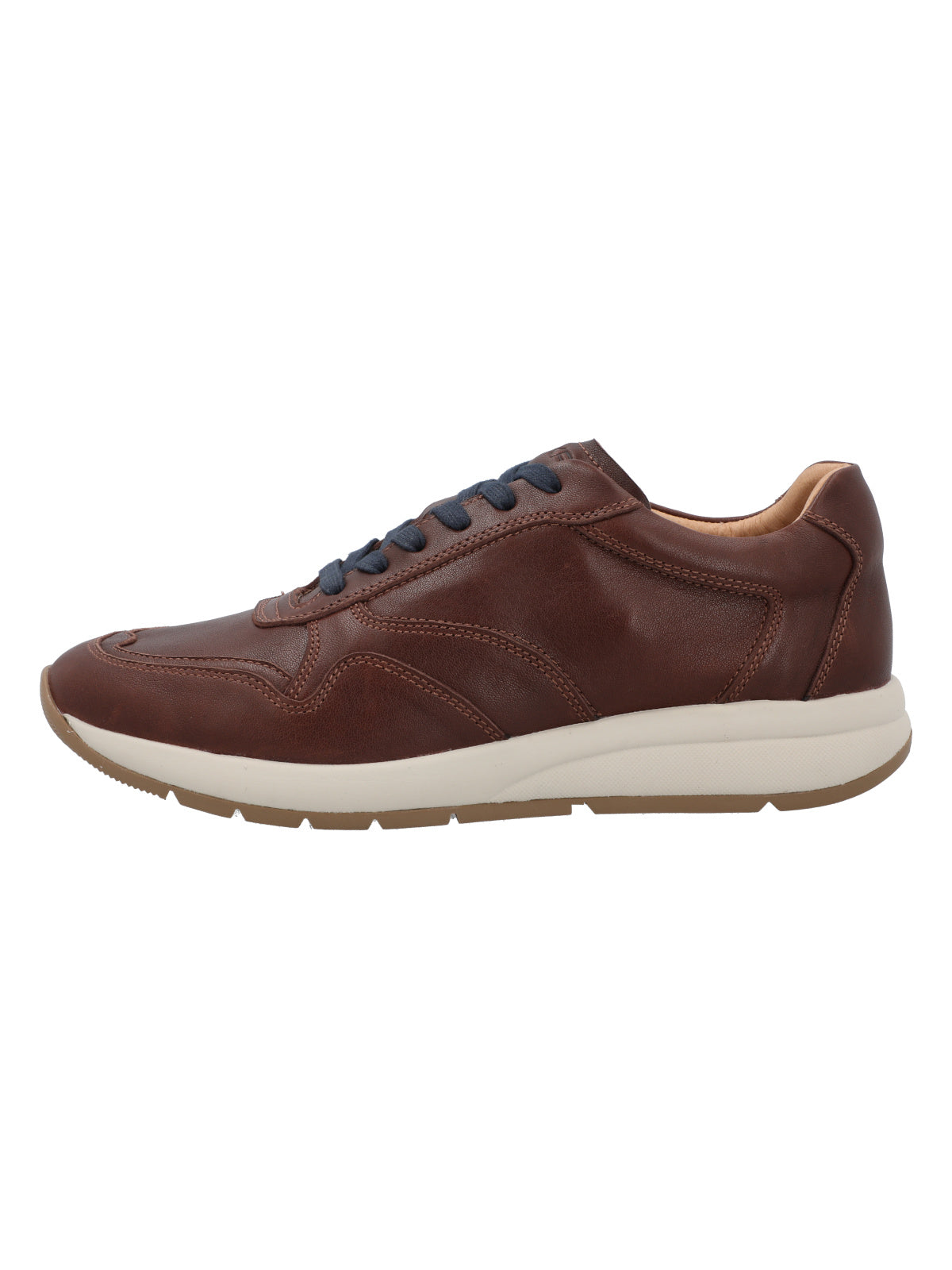 Zapatilla Cuero Hombre Fleir Ii Café