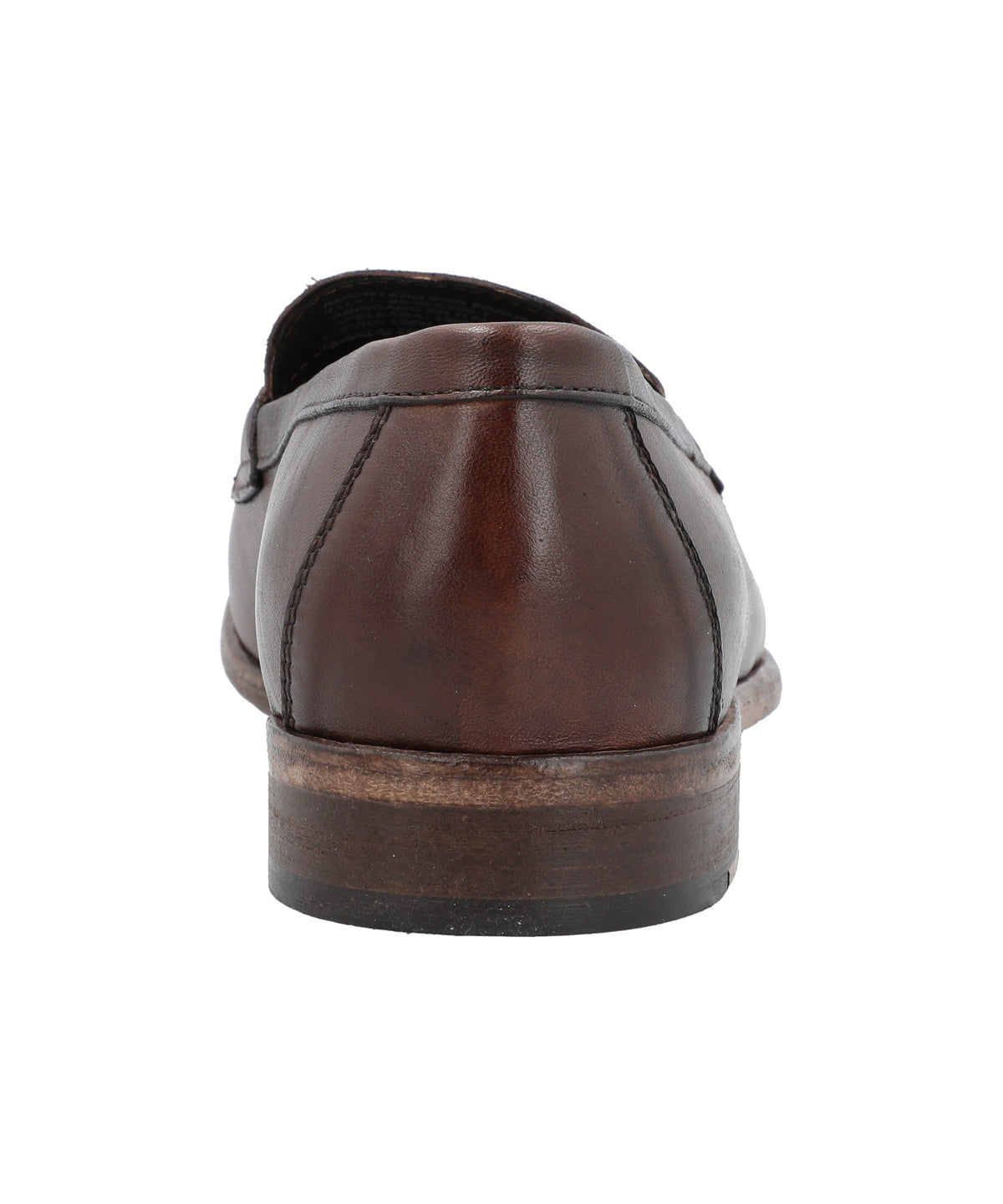 Mocasin Cuero Hombre Francesco Rojo