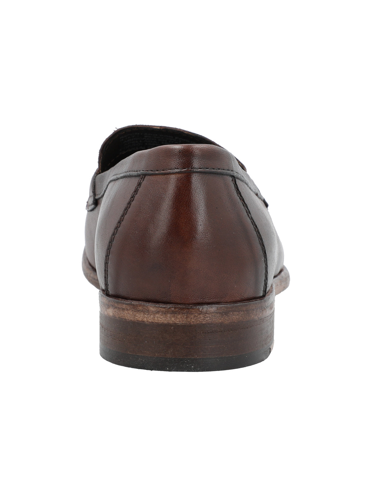 Mocasin Cuero Hombre Francesco Rojo