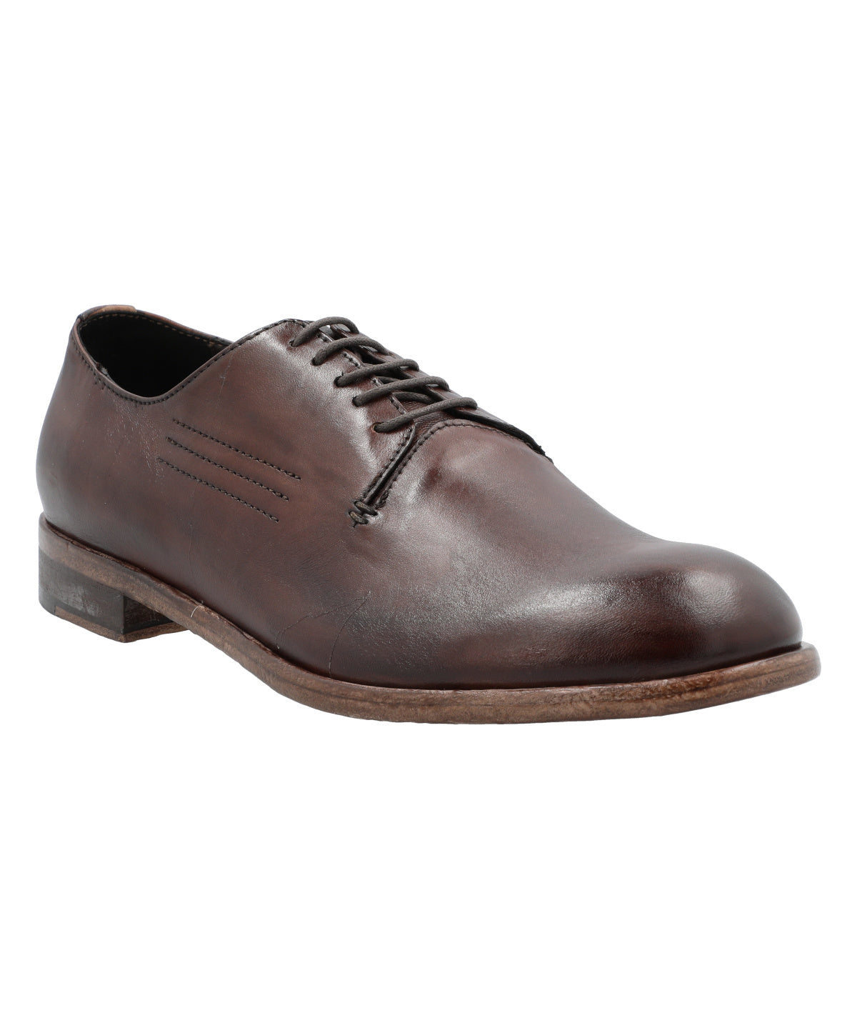 Mocasin Cuero Hombre Lorenzo Rojo