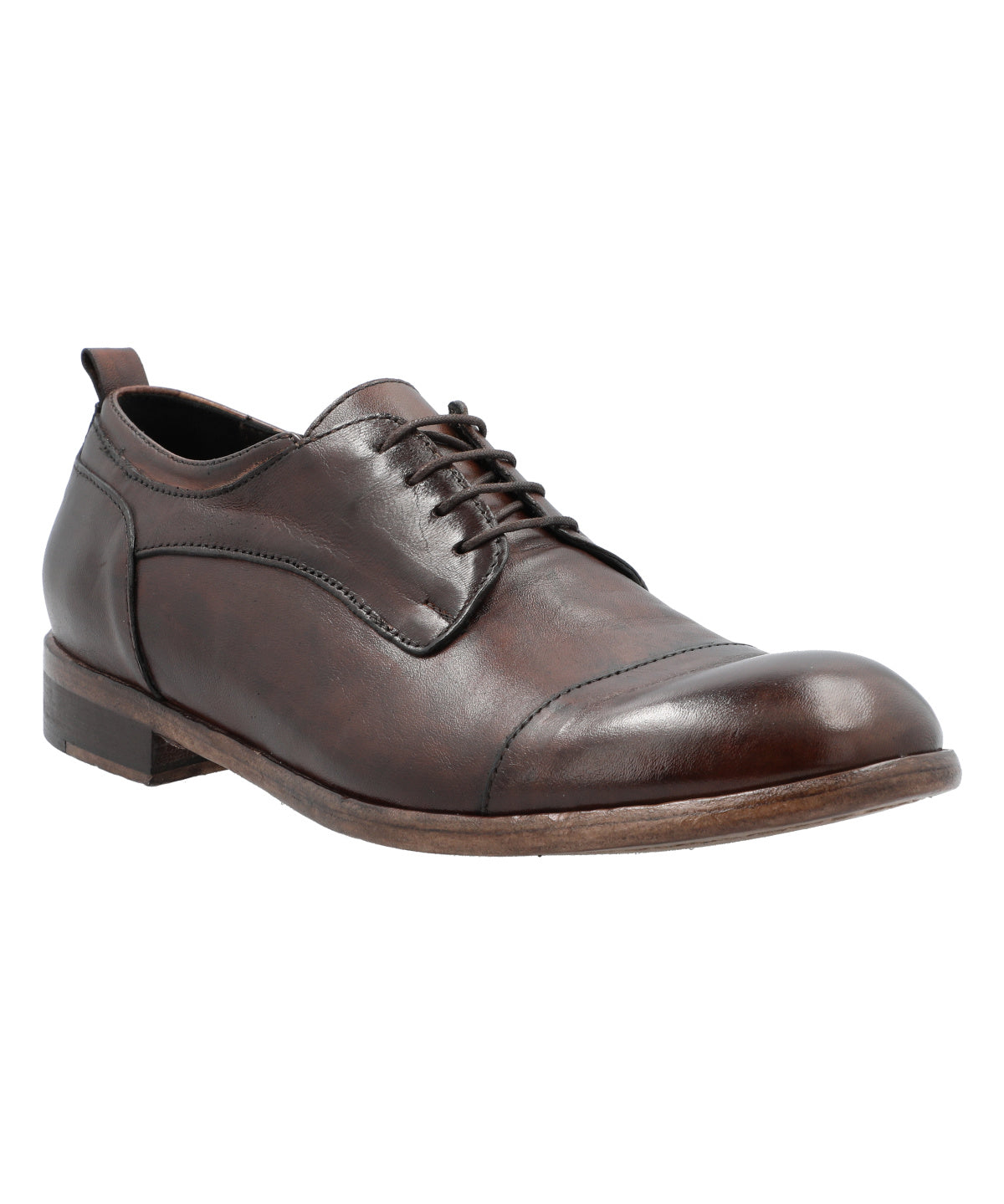 Botin Cuero Hombre Alessandro Café