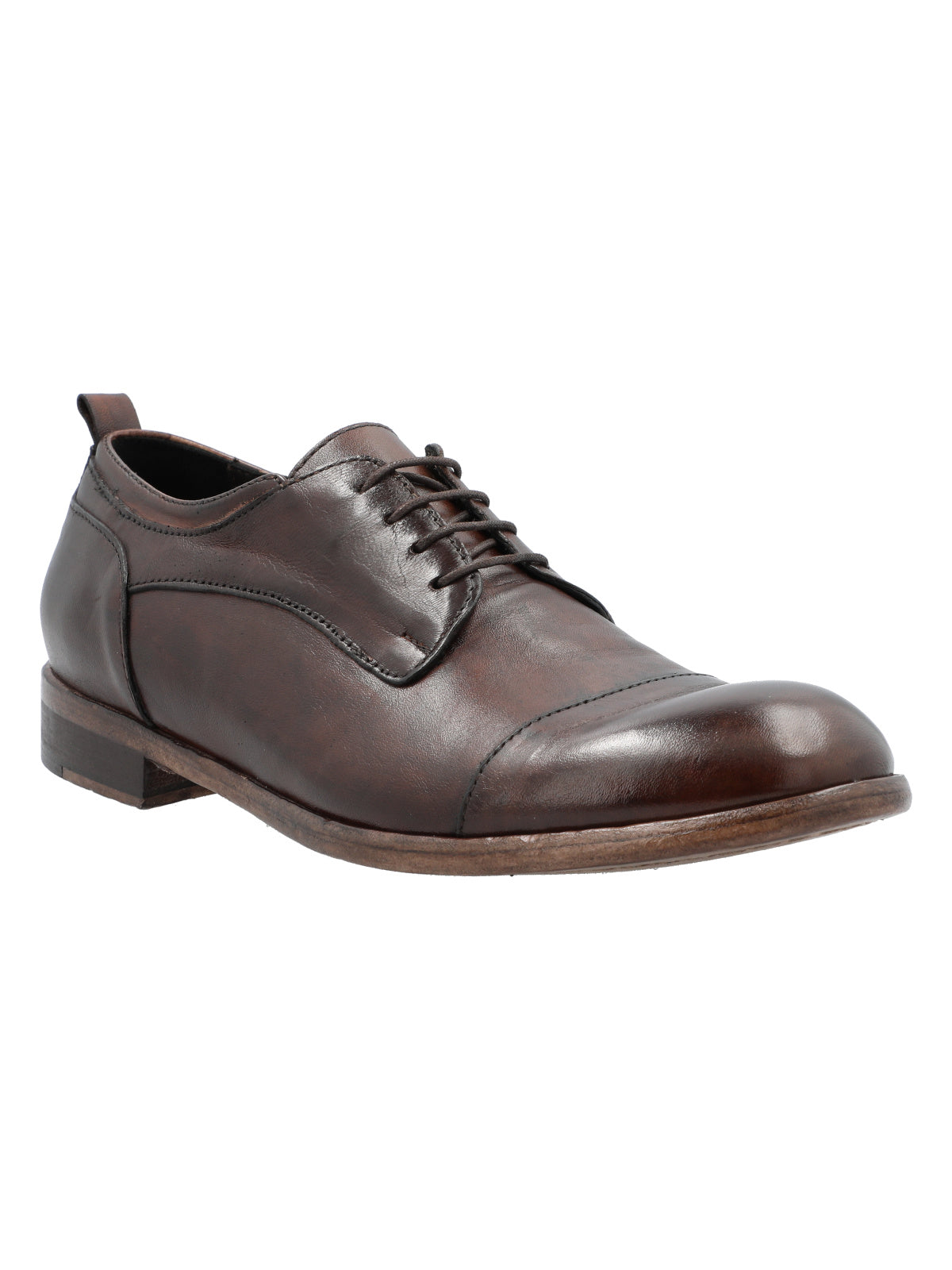 Botin Cuero Hombre Alessandro Café