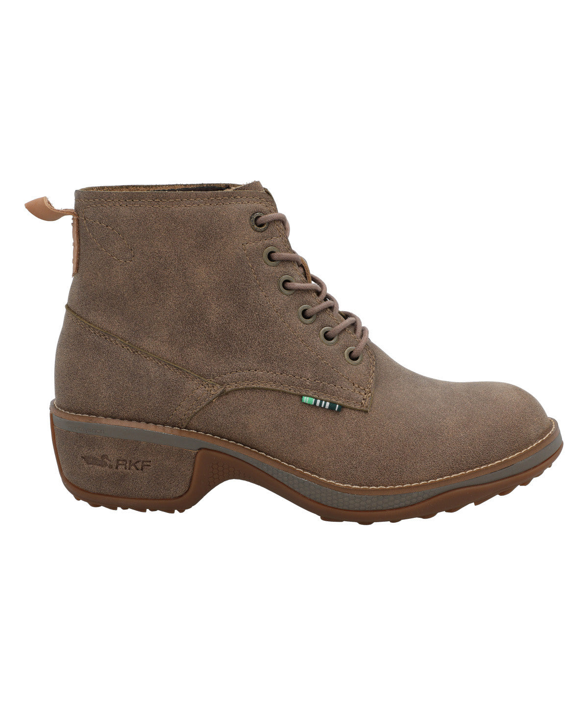 Botin Cuero Mujer Xomal Café