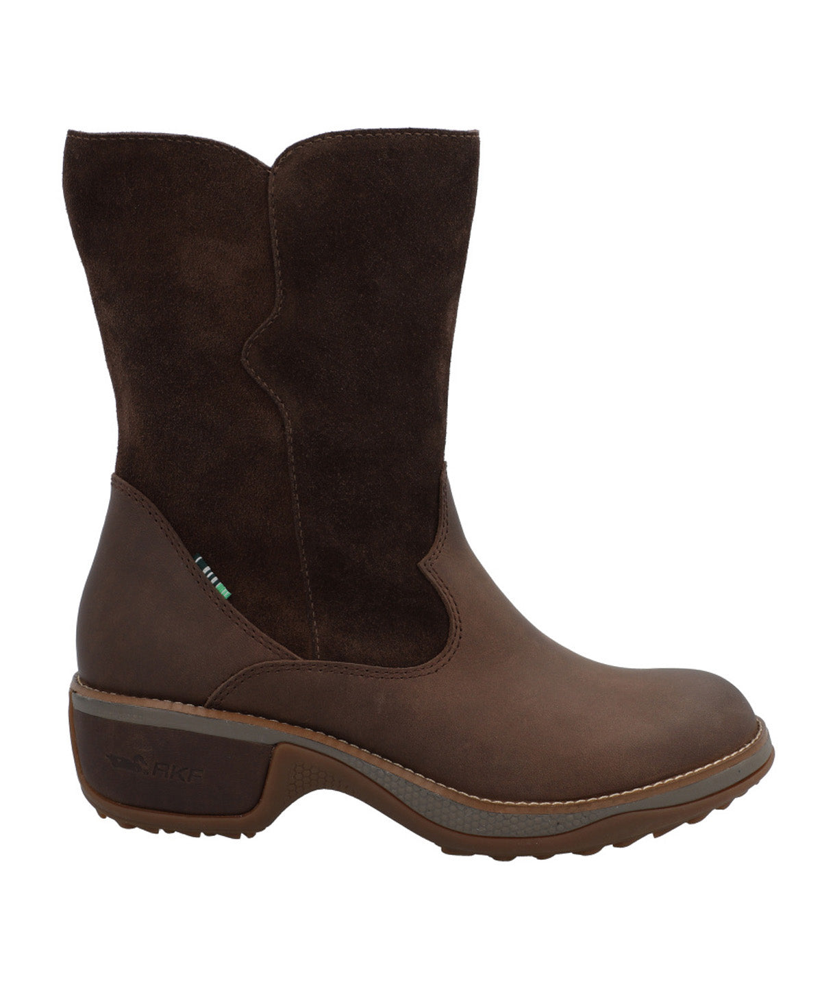 Bota Cuero Mujer Baikal Café